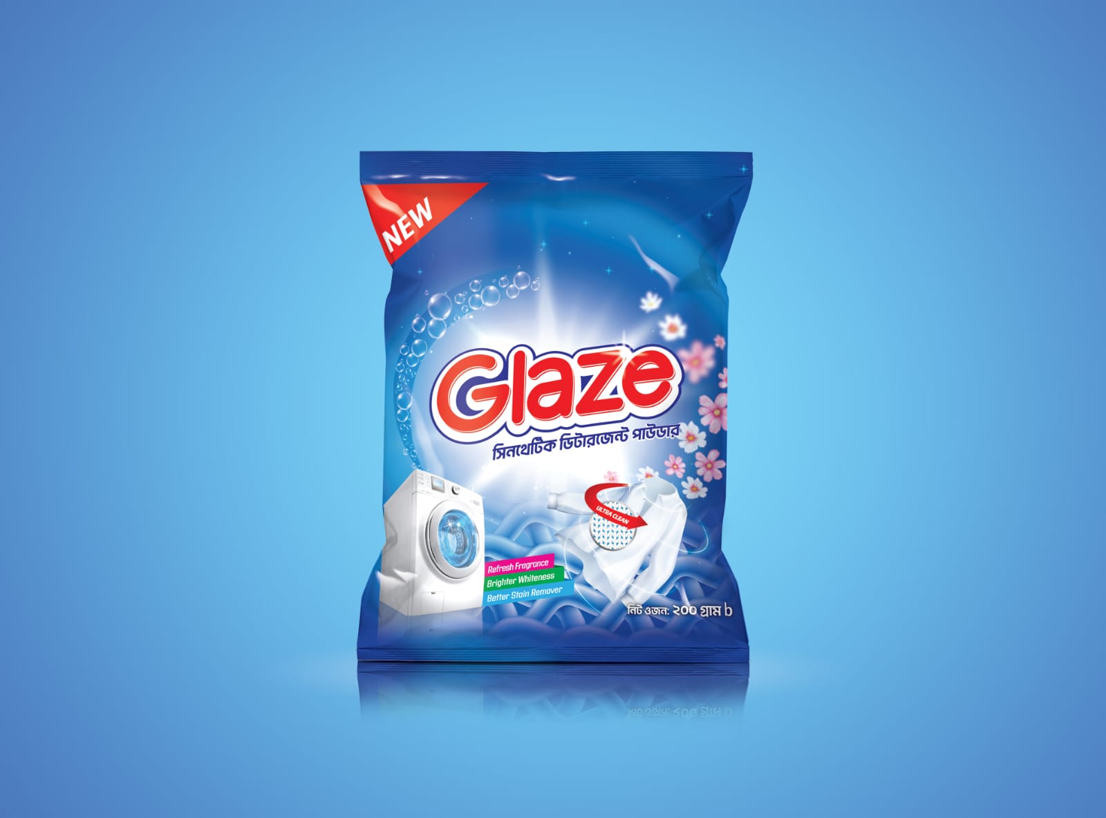 GLAZE Synthetic Detergent Powder